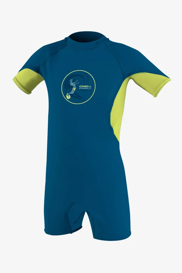 O’Neill Spring Suit | Spring Suits^TODDLER O'ZONE S/S SPRING WETSUIT ULTRABLU/ELECLIME/WHT