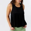 O’Neill Tops^TOKEEN RACERBACK TOP BLACK