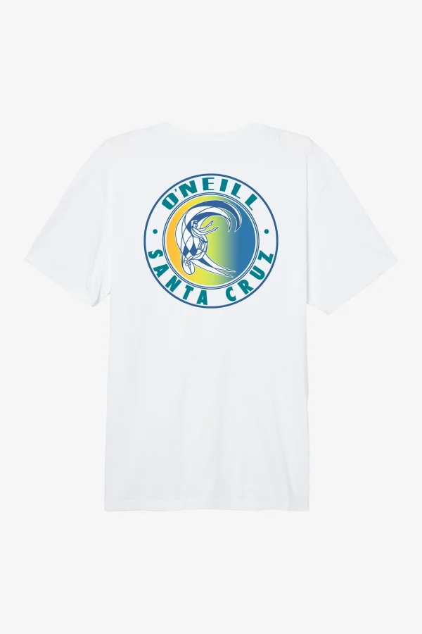 O’Neill Tees^TRADITION SANTA CRUZ TEE WHITE