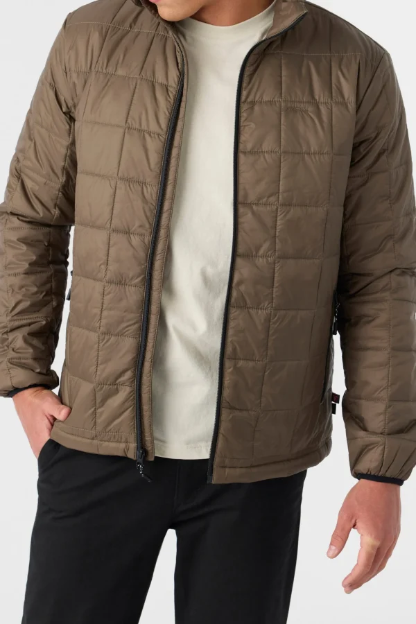 O’Neill Jackets^TRVLR AWAY PACKABLE JACKET CHOCOLATE CHIP