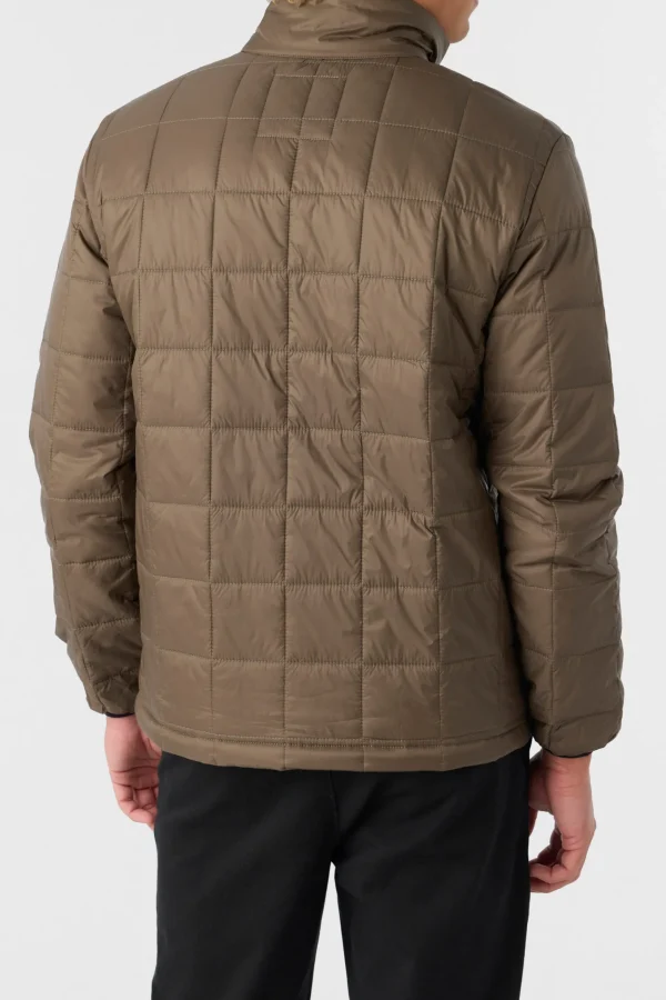 O’Neill Jackets^TRVLR AWAY PACKABLE JACKET CHOCOLATE CHIP