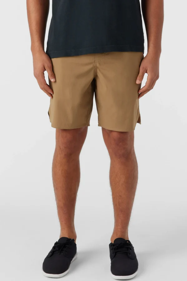 O’Neill Shorts^TRVLR CAMINO 18" HYBRID SHORTS DARK KHAKI