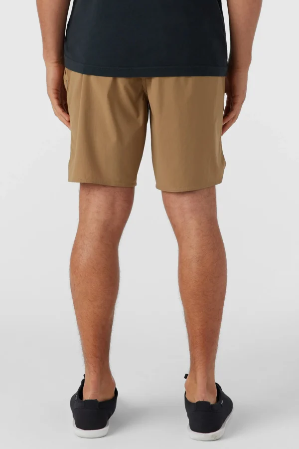 O’Neill Shorts^TRVLR CAMINO 18" HYBRID SHORTS DARK KHAKI