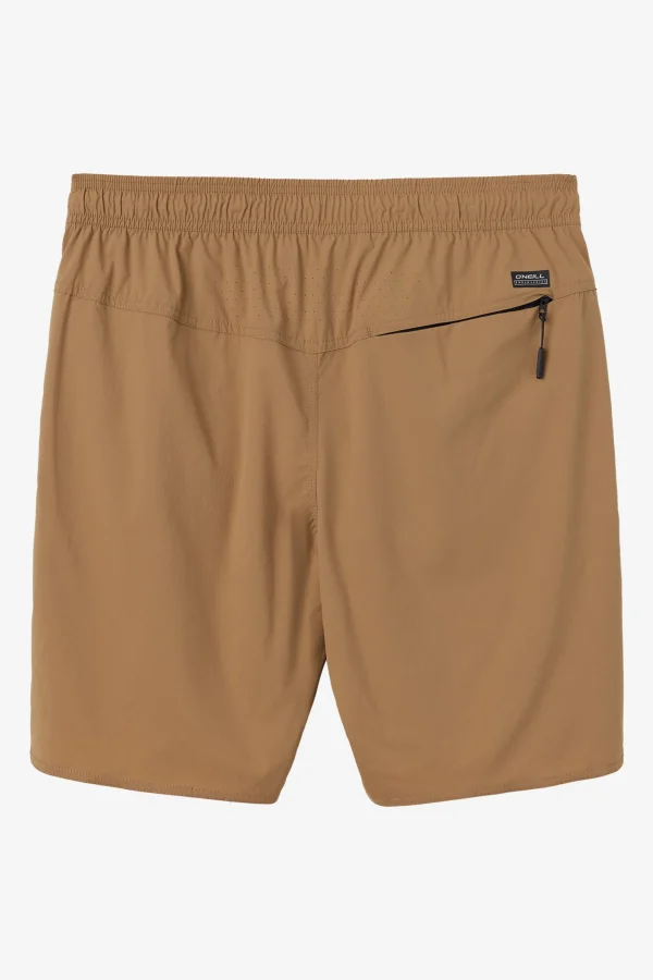 O’Neill Shorts^TRVLR CAMINO 18" HYBRID SHORTS DARK KHAKI