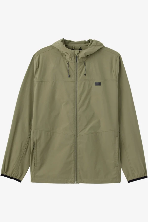 O’Neill Jackets^TRVLR STRETCH JACKET DEEP LICHEN GREEN