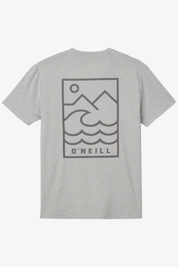 O’Neill Tees^TRVLR UPF STAPLE ACTIVE TEE HEATHER GREY