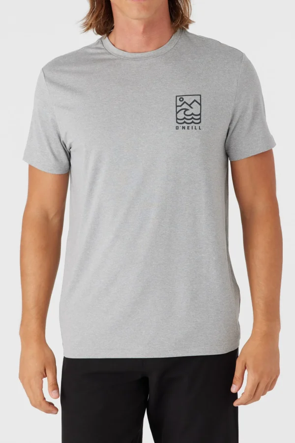 O’Neill Tees^TRVLR UPF STAPLE ACTIVE TEE HEATHER GREY