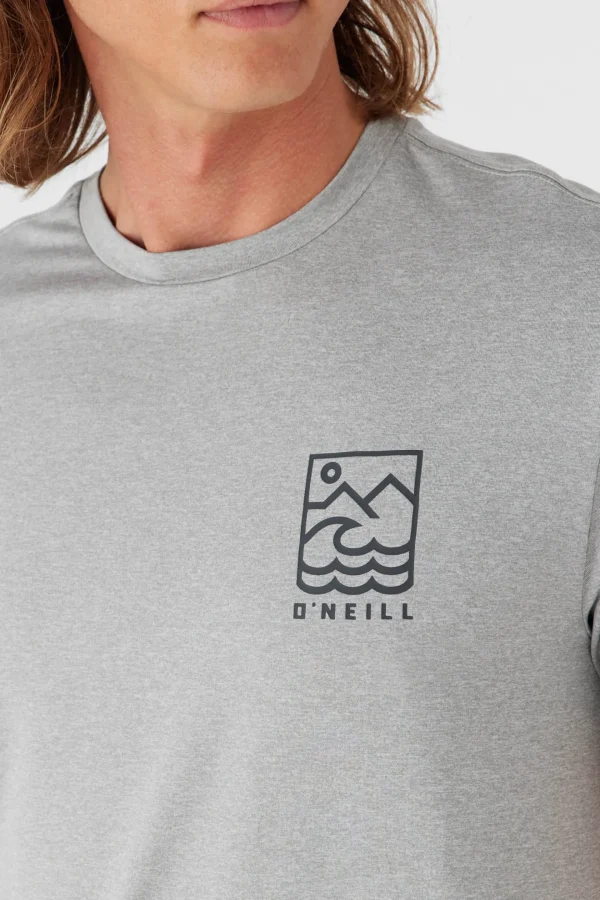 O’Neill Tees^TRVLR UPF STAPLE ACTIVE TEE HEATHER GREY