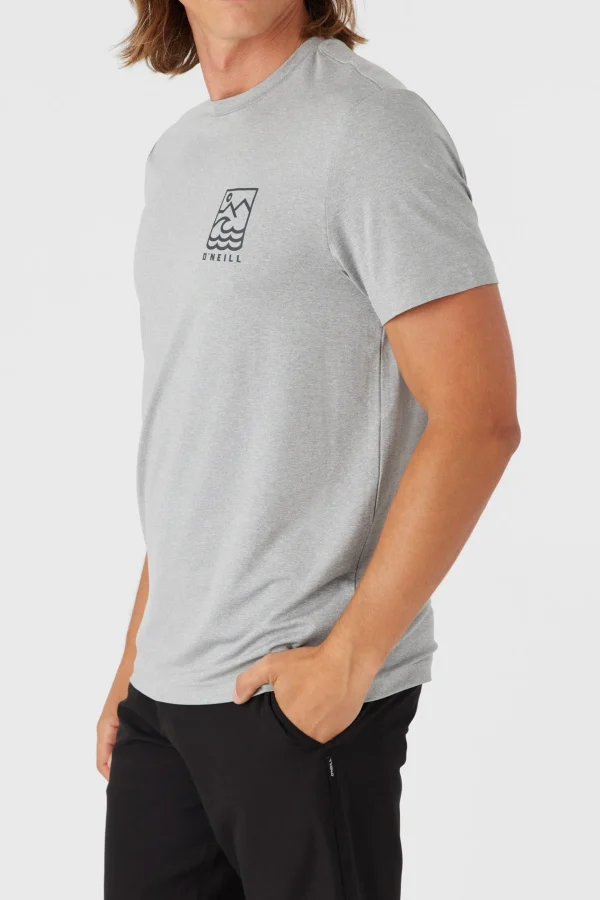 O’Neill Tees^TRVLR UPF STAPLE ACTIVE TEE HEATHER GREY