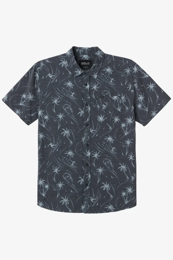 O’Neill Shirts & Flannels^TRVLR UPF TRAVERSE STANDARD FIT SHIRT BLACK