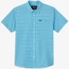 O’Neill Shirts & Flannels^TRVLR UPF TRAVERSE STRIPE STANDARD FIT SHIRT BLUE FADE 2