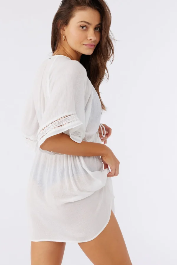 O’Neill Cover-Ups^WILDER FLY AWAY SWIM COVER-UP WHITE