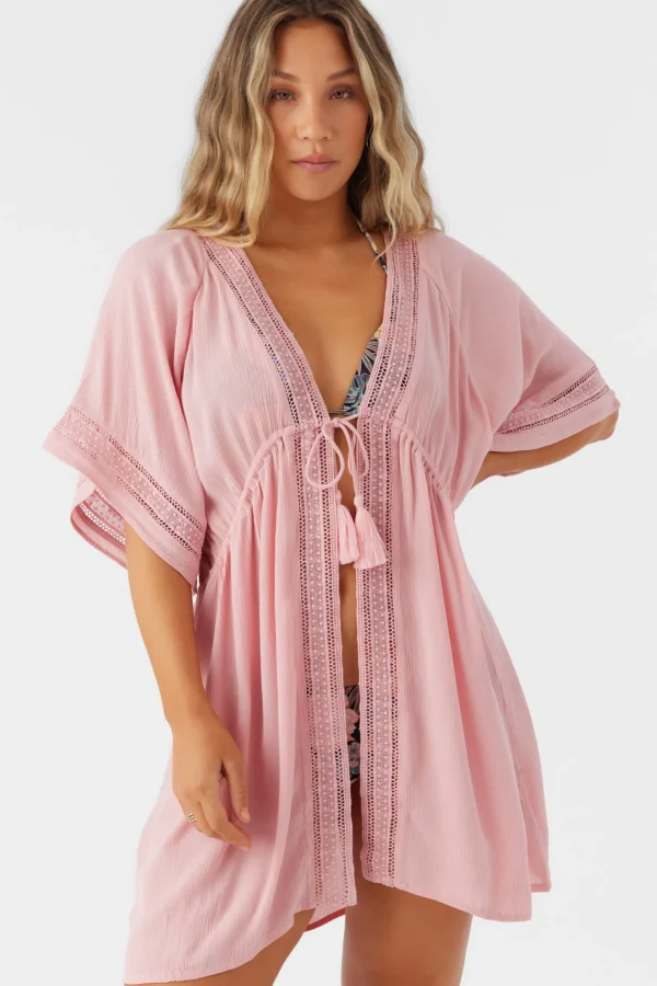 O’Neill Cover-Ups^WILDER FLY AWAY SWIM COVER-UP ROSE ELEG