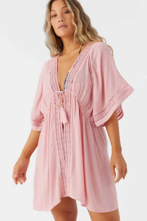 O’Neill Cover-Ups^WILDER FLY AWAY SWIM COVER-UP ROSE ELEG