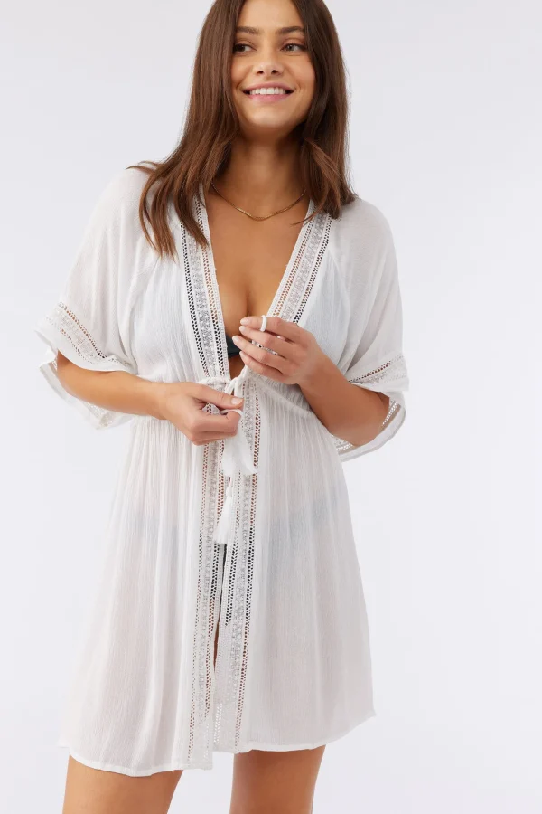 O’Neill Cover-Ups^WILDER FLY AWAY SWIM COVER-UP WHITE