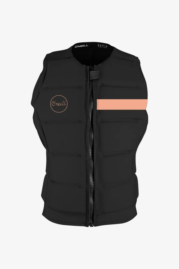 O’Neill Wake-Waterski Vests^WOMEN'S BAHIA COMP VEST BLK/BLK