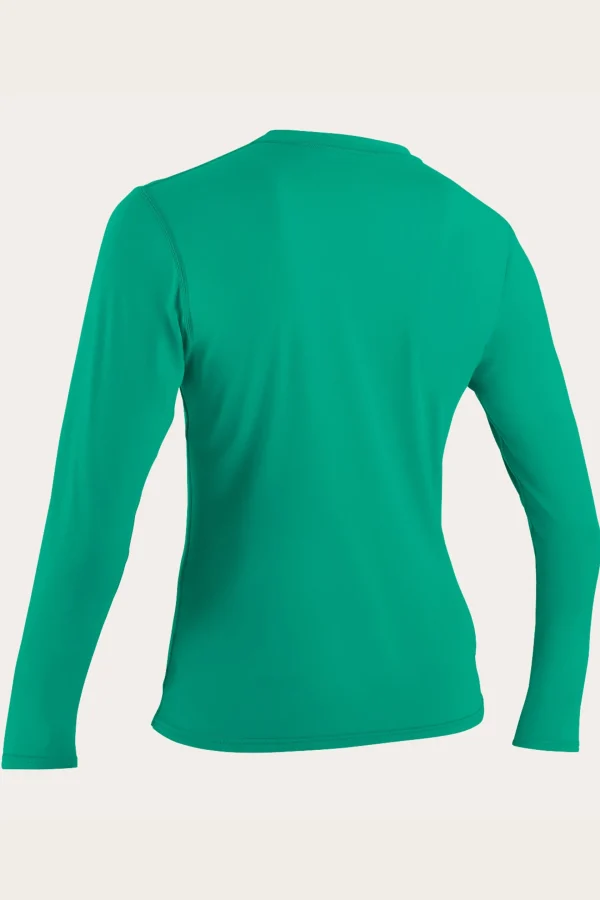 O’Neill Uv Protection Rash Guards^WOMEN'S BASIC 50+ L/S SUN SHIRT SEAGLASS