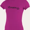 O’Neill Uv Protection Rash Guards^WOMEN'S BASIC S/S SUN SHIRT FOX PINK