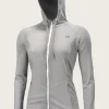 O’Neill Uv Protection Rash Guards^WOMEN'S BLUEPRINT L/S FRONT ZIP SUN HOODIE OVERCAST