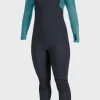 O’Neill Full Suits^WOMEN'S BLUEPRINT 3/2MM+ CHEST ZIP FULL WETSUIT BLK BRSTL