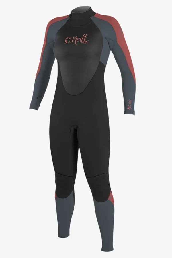 O’Neill Full Suits^WOMEN'S EPIC 4/3MM BACK ZIP FULL WETSUIT BLK TEAROS