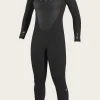 O’Neill Full Suits^WOMEN'S EPIC 4/3MM BACK ZIP FULL WETSUIT BLK/BLK