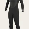 O’Neill Full Suits^WOMEN'S EPIC 3/2MM BACK ZIP FULL WETSUIT BLK/BLK