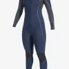 O’Neill Full Suits^WOMEN'S HYPERFREAK FIRE 3/2MM+ CHEST ZIP FULL WETSUIT NVY SHADE