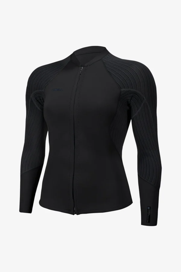 O’Neill Neoprene Tops^WOMEN'S HYPERFREAK 2MM FRONT ZIP JACKET