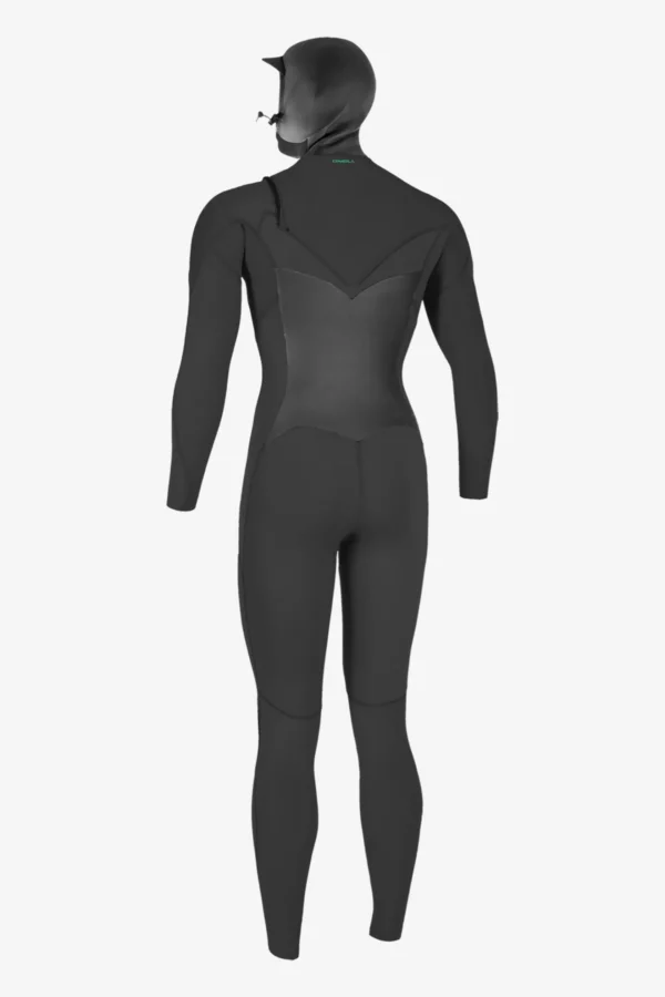 O’Neill Full Suits^WOMEN'S NINJA 5/4MM CHEST ZIP FULL WETSUIT W/ HOOD BLK/BLK