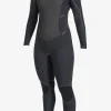 O’Neill Full Suits^WOMEN'S PSYCHO TECH 4/3+MM CHEST ZIP FULL WETSUIT BLK/BLK