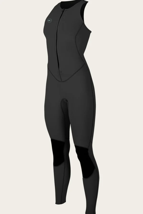 O’Neill Full Suits^WOMEN'S REACTOR-2 1.5MM SLEEVELESS FULL WETSUIT BLK/BLK