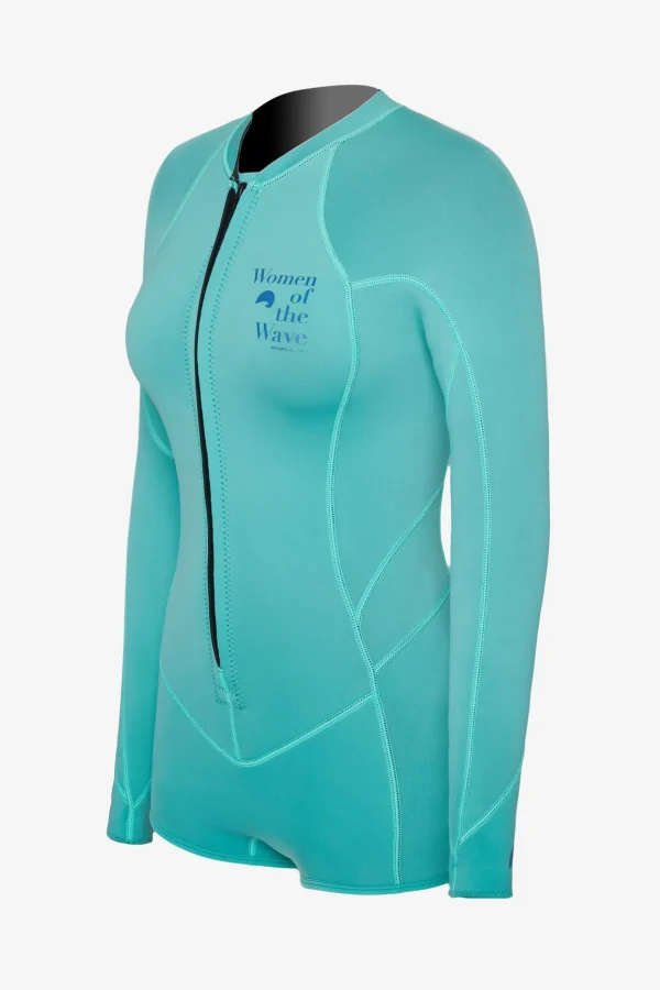 O’Neill Spring Suits^WOMEN'S WOTW 2/1MM FRONT ZIP L/S SURF SUIT BRISTOL