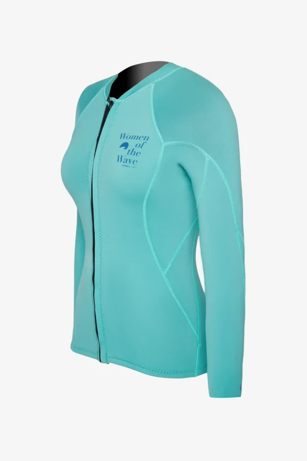 O’Neill Neoprene Tops^WOMEN'S WOTW 1MM FRONT ZIP JACKET BRISTOL