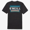 O’Neill Tees^WORKING STIFF TEE BLACK HEATHER