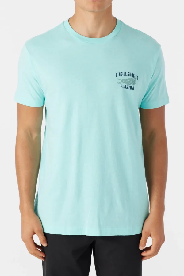 O’Neill Tees^WRANGLE TEE TURQUOISE