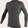 O’Neill Uv-Sun-Protection Rash Guards | Uv-Sun-Protection Rash Guards^YOUTH BASIC SKINS 50+ L/S RASH GUARD GRAPH