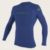 O’Neill Uv-Sun-Protection Rash Guards | Uv-Sun-Protection Rash Guards^YOUTH BASIC SKINS 50+ L/S RASH GUARD PACIFIC