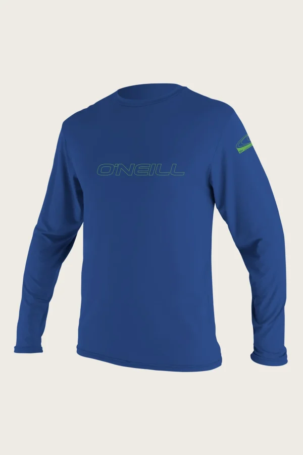 O’Neill Uv-Sun-Protection Rash Guards | Uv-Sun-Protection Rash Guards^YOUTH BASIC SKINS 50+ L/S SUN SHIRT PACIFIC