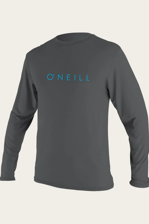 O’Neill Uv-Sun-Protection Rash Guards | Uv-Sun-Protection Rash Guards^YOUTH BASIC SKINS 30+ L/S SUN SHIRT SMOKE