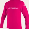 O’Neill Uv-Sun-Protection Rash Guards | Uv-Sun-Protection Rash Guards^YOUTH BASIC SKINS 50+ L/S SUN SHIRT WATERMELON