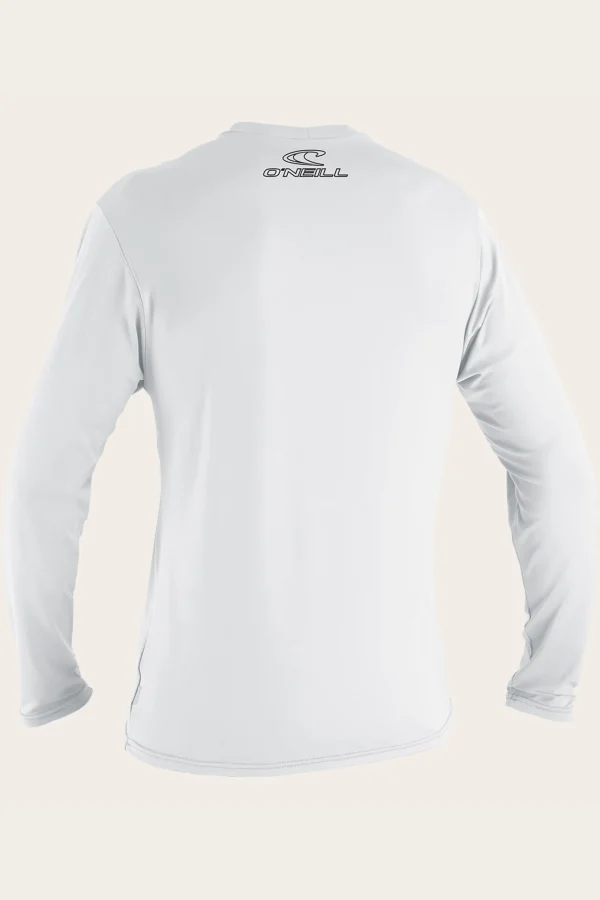 O’Neill Uv-Sun-Protection Rash Guards | Uv-Sun-Protection Rash Guards^YOUTH BASIC SKINS 50+ L/S SUN SHIRT WHITE