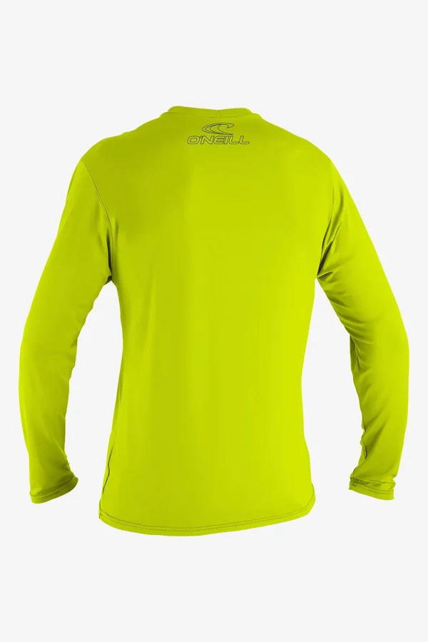 O’Neill Uv-Sun-Protection Rash Guards | Uv-Sun-Protection Rash Guards^YOUTH BASIC SKINS 50+ L/S SUN SHIRT LIME