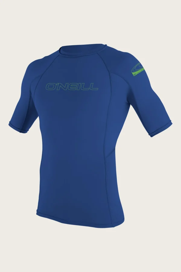 O’Neill Uv-Sun-Protection Rash Guards | Uv-Sun-Protection Rash Guards^YOUTH BASIC SKINS 50+ S/S RASH GUARD PACIFIC