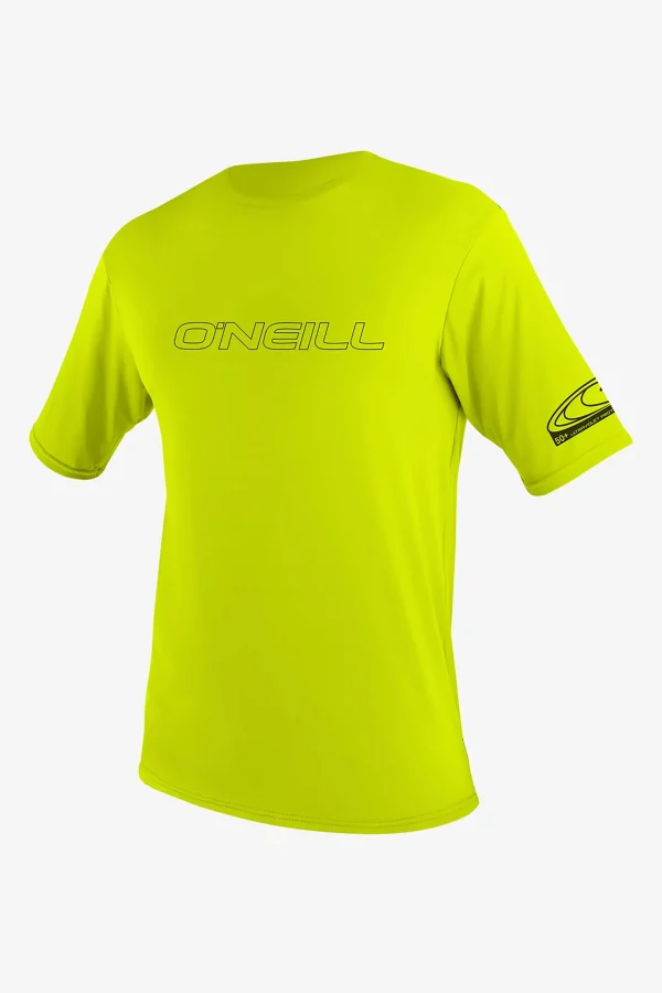 O’Neill Uv-Sun-Protection Rash Guards | Uv-Sun-Protection Rash Guards^YOUTH BASIC SKINS 50+ S/S SUN SHIRT LIME