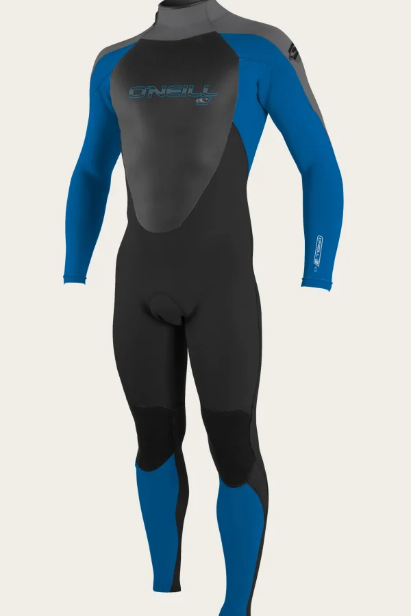 O’Neill Full Suit | Full Suits^YOUTH EPIC 3/2MM BACK ZIP FULL WETSUIT BLACK/OCEAN/SMOKE