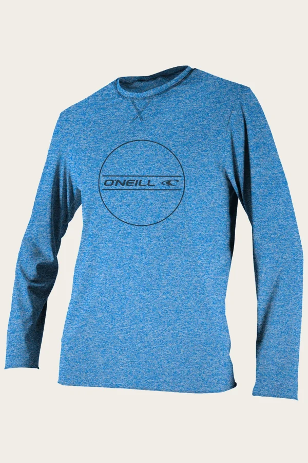 O’Neill Uv-Sun-Protection Rash Guards | Uv-Sun-Protection Rash Guards^YOUTH HYBRID L/S SUN SHIRT BRIGHT BLUE