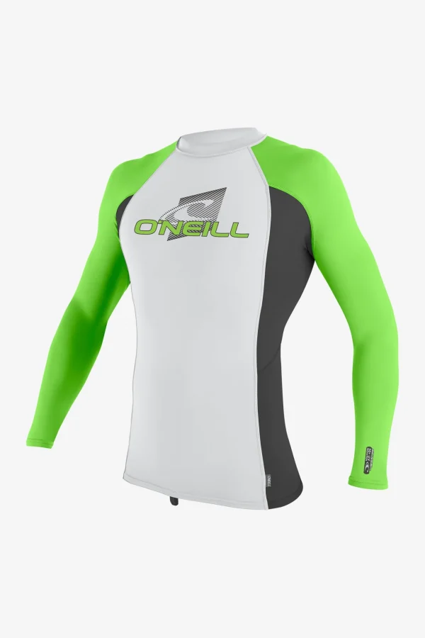 O’Neill Uv-Sun-Protection Rash Guards | Uv-Sun-Protection Rash Guards^YOUTH PREMIUM SKINS L/S RASH GUARD GRY/RVN/DGLO