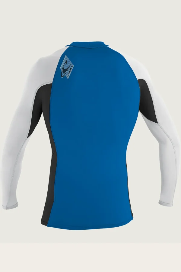 O’Neill Uv-Sun-Protection Rash Guards | Uv-Sun-Protection Rash Guards^YOUTH PREMIUM SKINS L/S RASH GUARD OCEAN/BLK/WHT